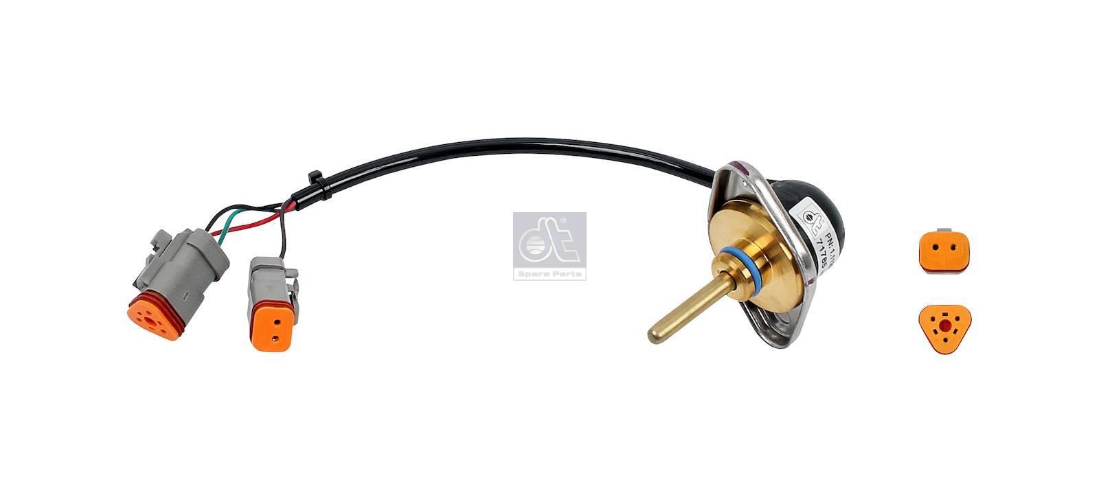 Charge pressure sensor