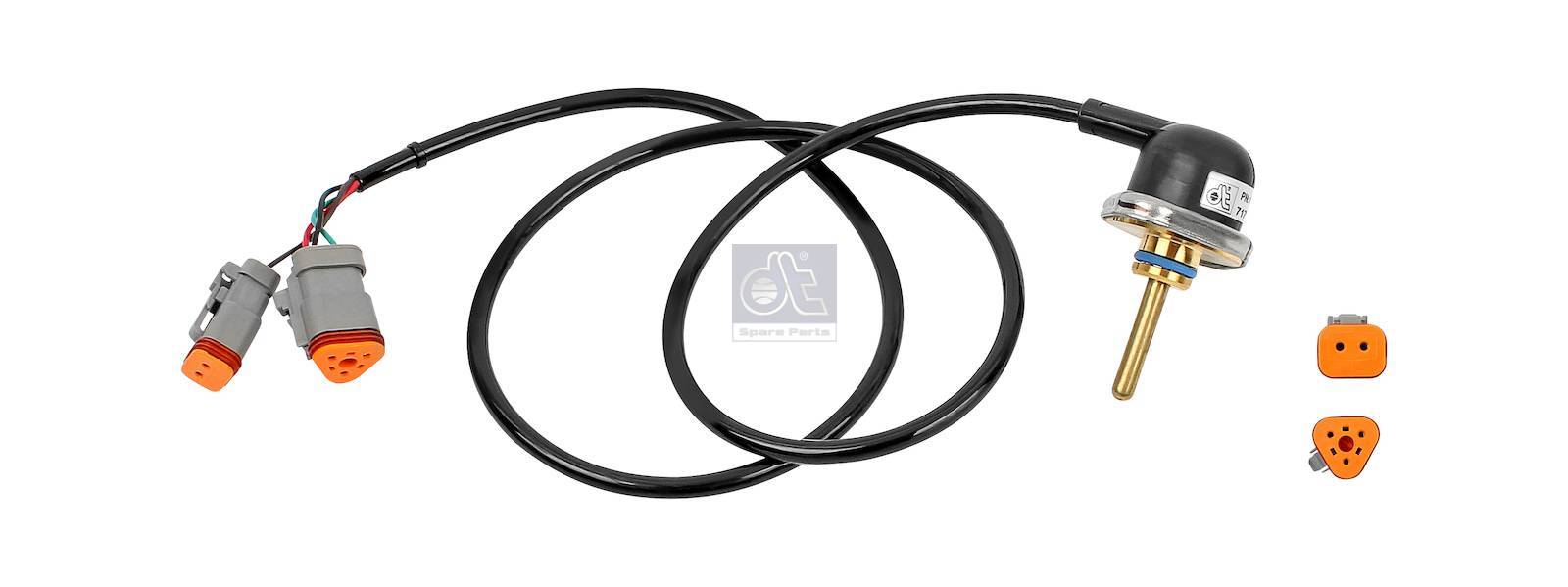 Charge pressure sensor